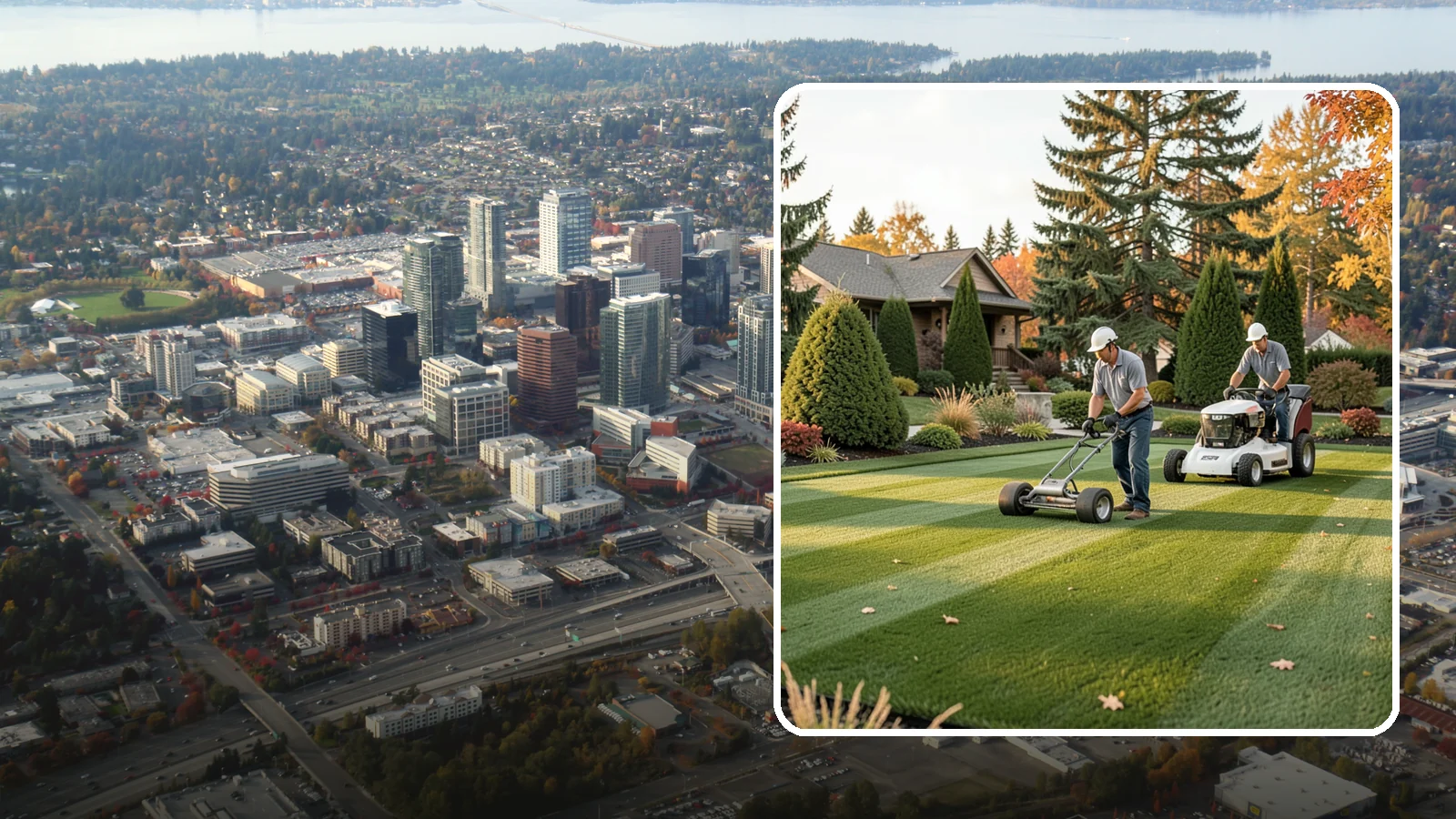 Lawn Rolling in Bellevue, King County, WA - Smooth out frost heaves, mole mounds, and minor bumps by rolling your lawn to a level, even surface.