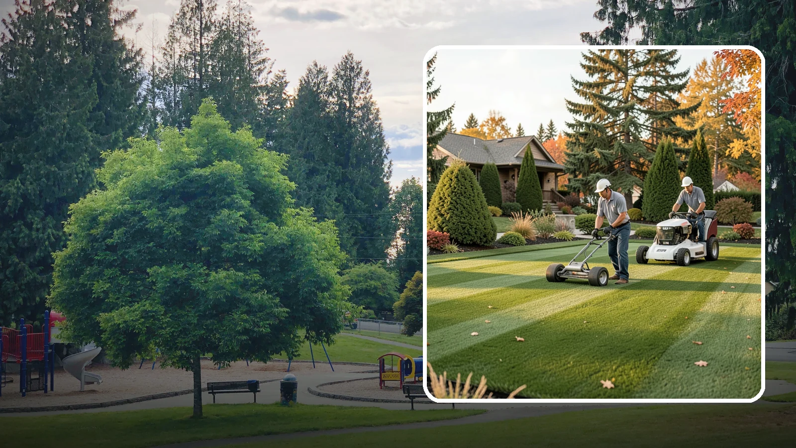 Lawn Rolling in Bonney Lake, Pierce County, WA - Smooth out frost heaves, mole mounds, and minor bumps by rolling your lawn to a level, even surface.