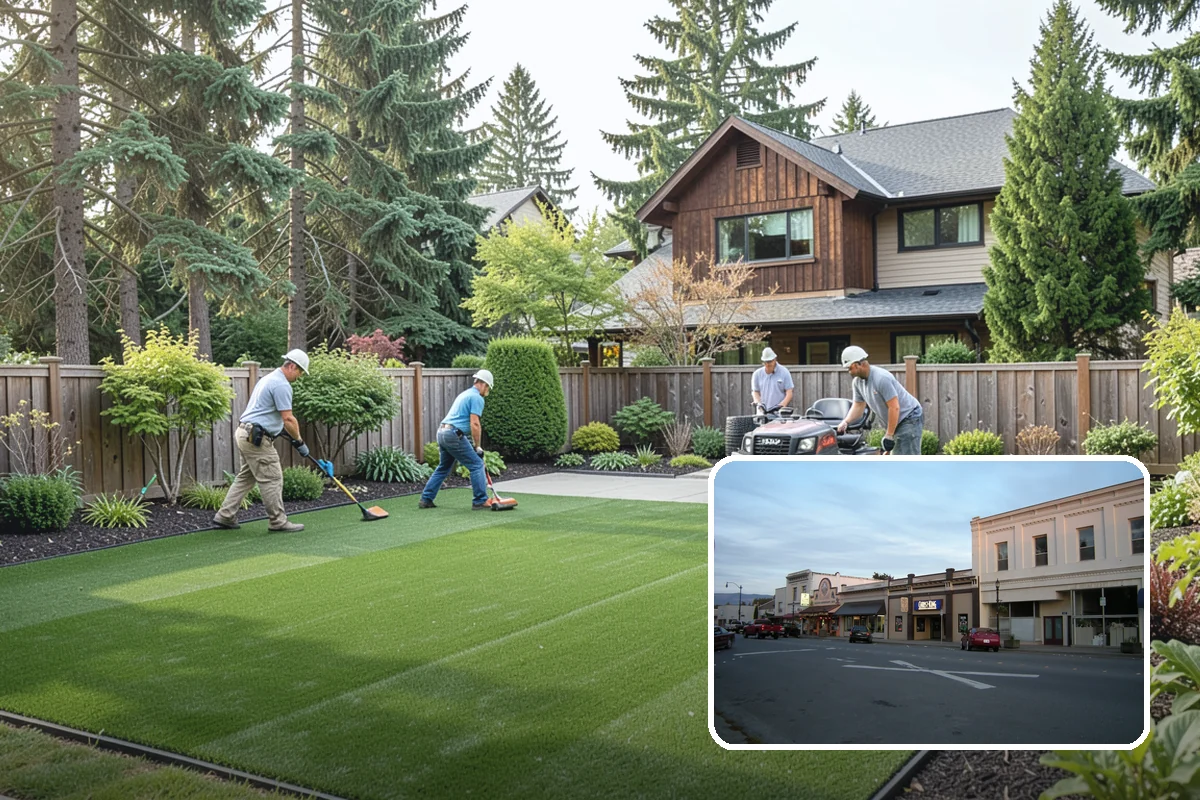 Lawn Rolling in Burlington, Skagit County, WA - Levels frost heaves and mole mounds for a smooth surface