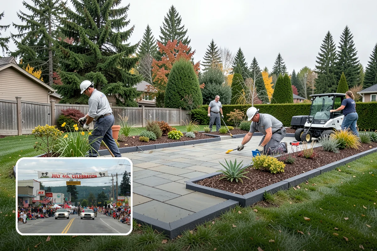 Lawn Rolling in Carnation, King County, WA - Levels frost heaves and mole mounds for a smooth surface