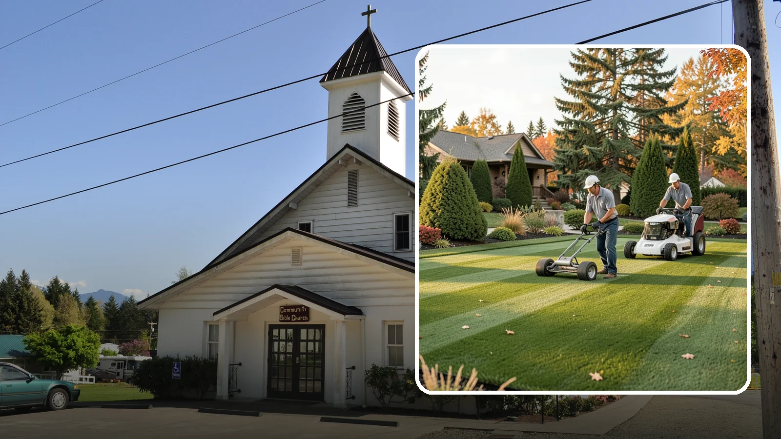Lawn Rolling in Concrete, Skagit County, WA - Smooth out frost heaves, mole mounds, and minor bumps by rolling your lawn to a level, even surface.
