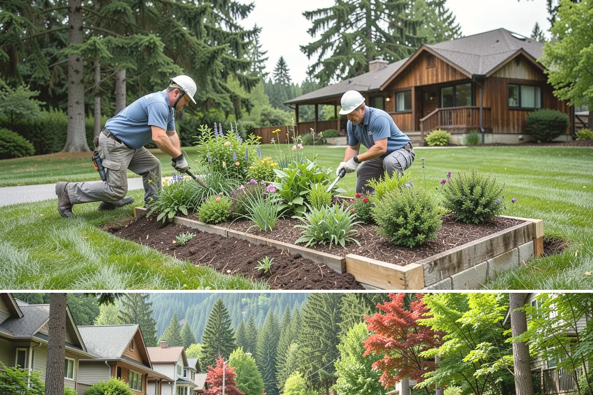 Lawn Rolling in Darrington, Snohomish County, WA - Early spring is the ideal time to roll a Northwest lawn, once winter frost heaving has settled and the soil is moist but firm.