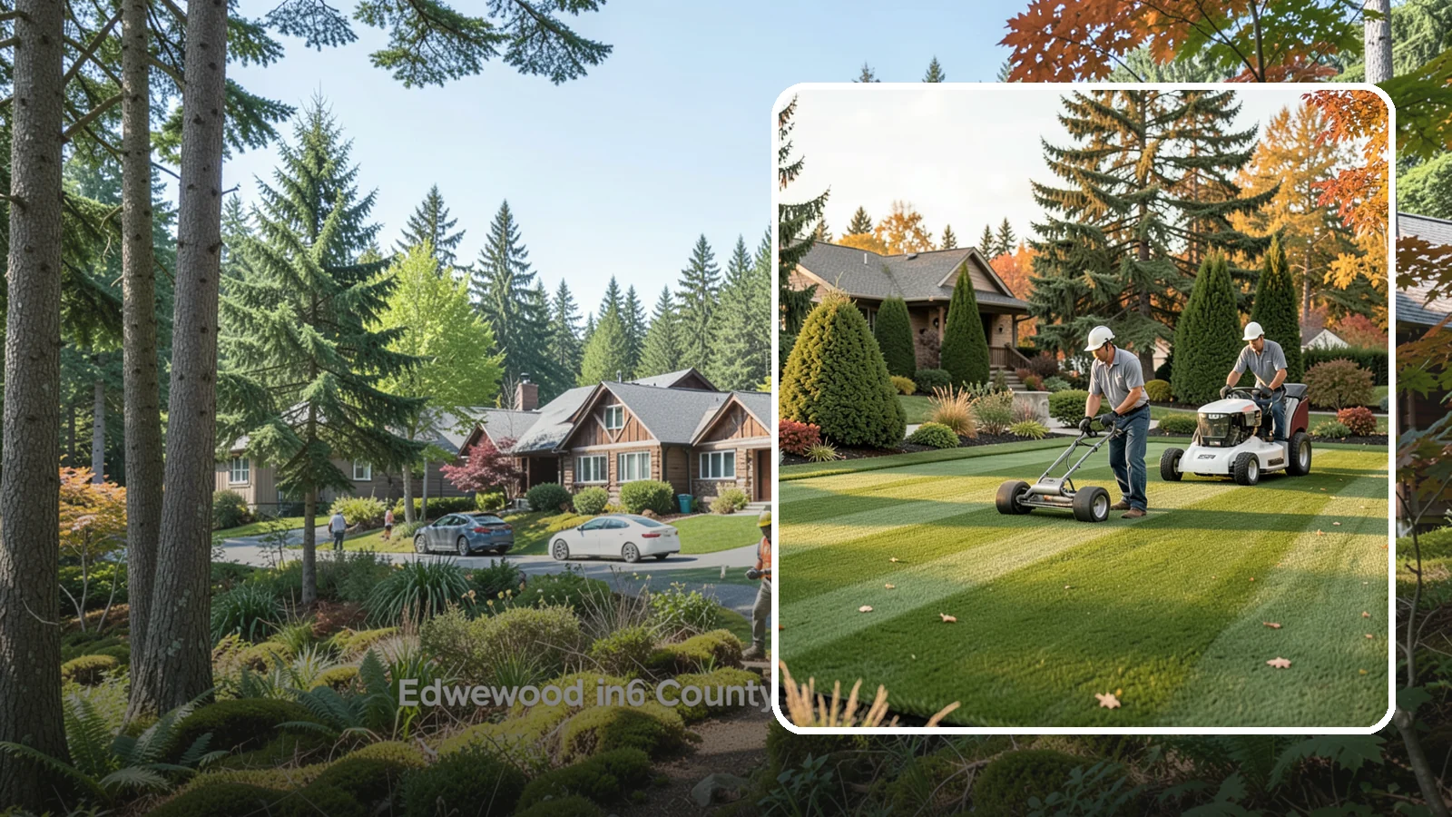 Lawn Rolling in Edgewood, Pierce County, WA - Smooth out frost heaves, mole mounds, and minor bumps by rolling your lawn to a level, even surface.