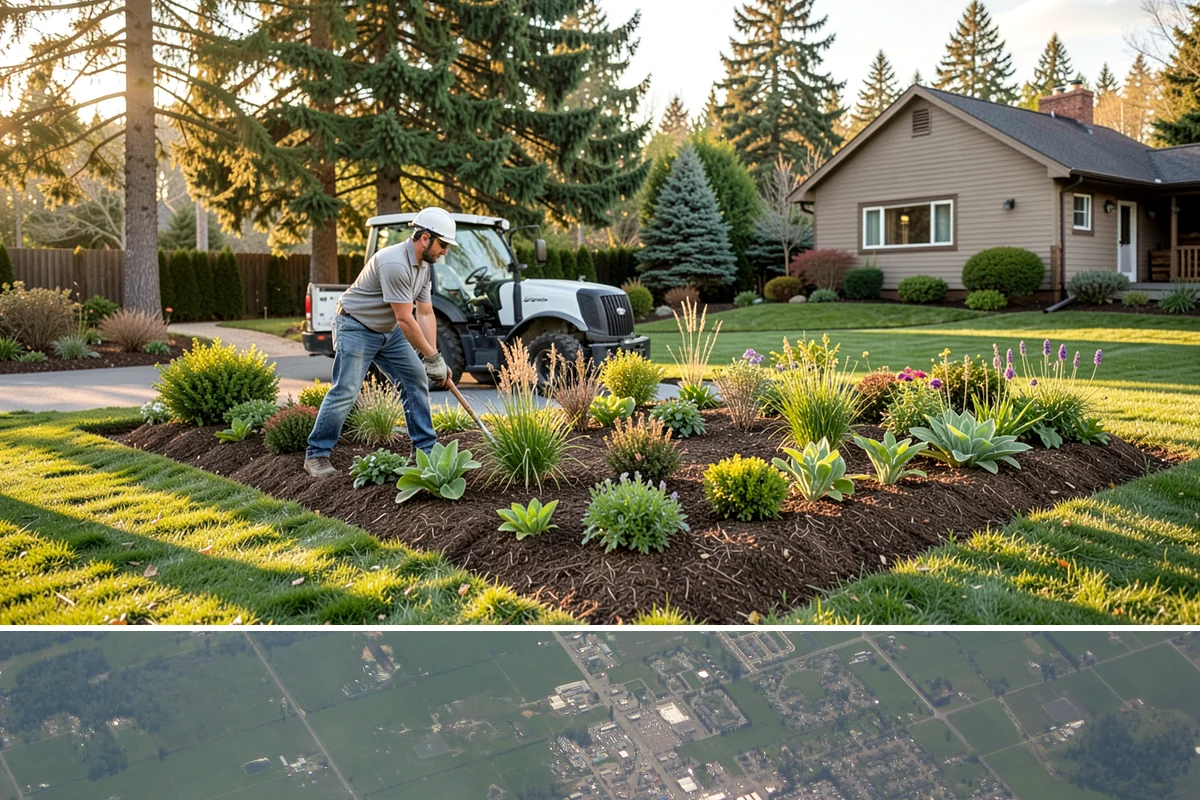 Lawn Rolling in Enumclaw, King County, WA - Early spring is the ideal time to roll a Northwest lawn, once winter frost heaving has settled and the soil is moist but firm.