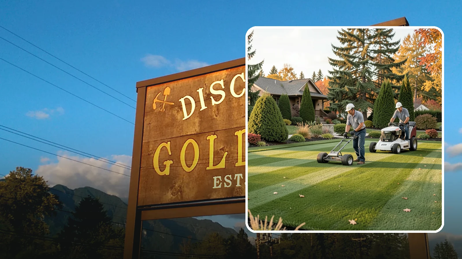 Lawn Rolling in Gold Bar, Snohomish County, WA - Smooth out frost heaves, mole mounds, and minor bumps by rolling your lawn to a level, even surface.