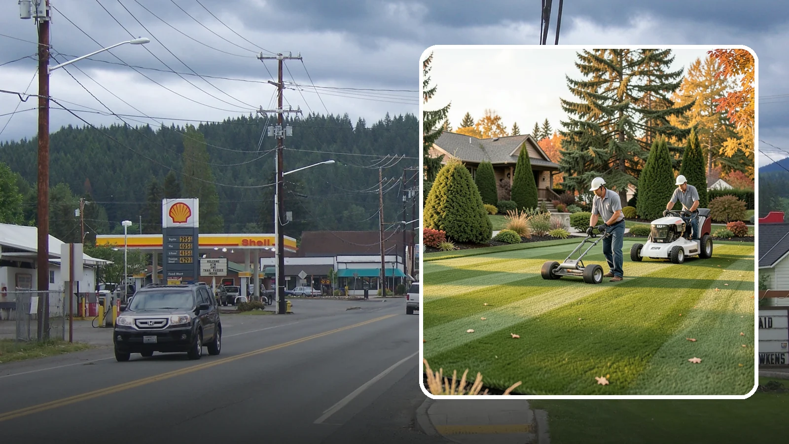 Lawn Rolling in Granite Falls, Snohomish County, WA - Smooth out frost heaves, mole mounds, and minor bumps by rolling your lawn to a level, even surface.