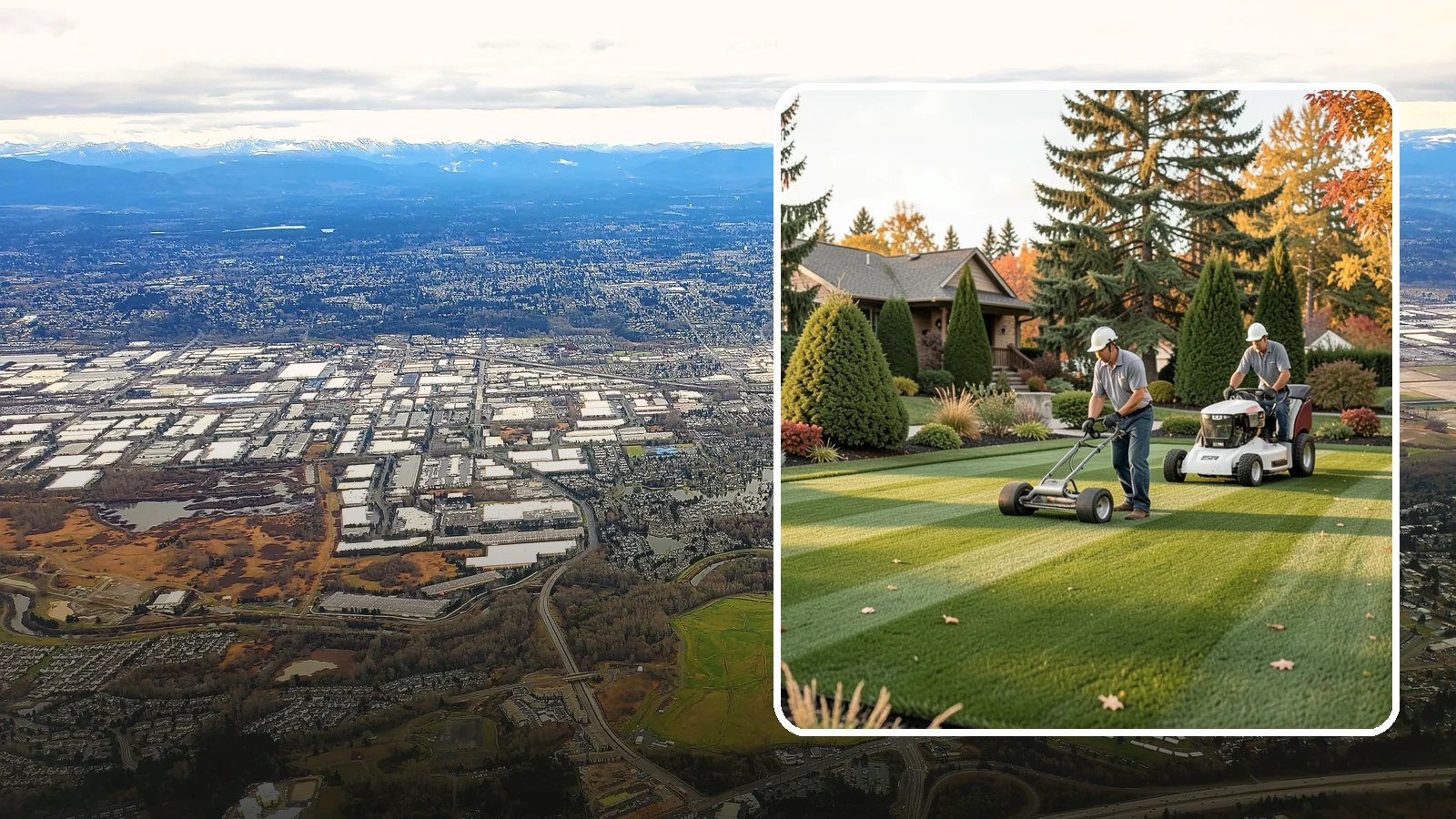 Lawn Rolling in Kent, King County, WA - Smooth out frost heaves, mole mounds, and minor bumps by rolling your lawn to a level, even surface.