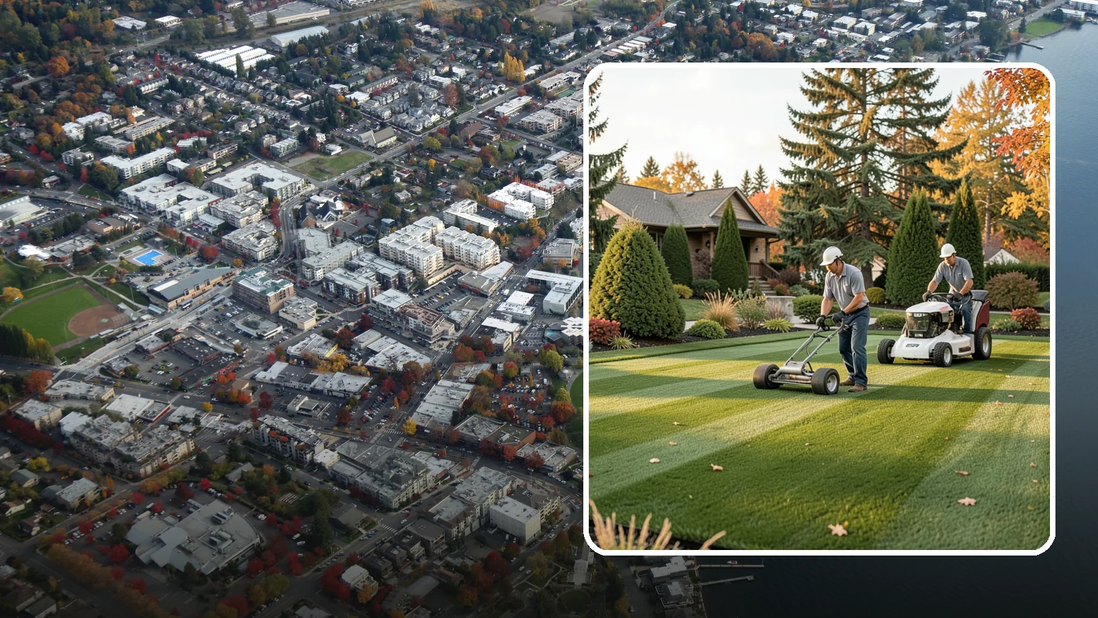 Lawn Rolling in Kirkland, King County, WA - Smooth out frost heaves, mole mounds, and minor bumps by rolling your lawn to a level, even surface.