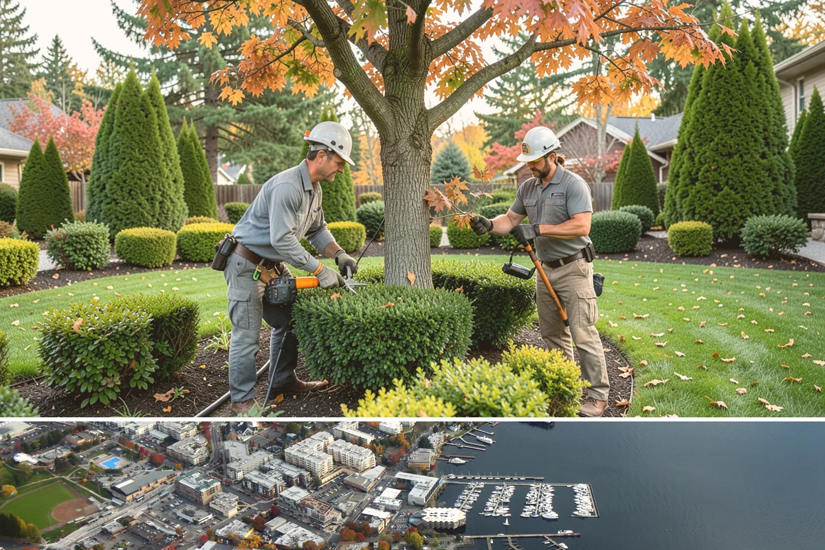 Lawn Rolling in Kirkland, King County, WA - Early spring is the ideal time to roll a Northwest lawn, once winter frost heaving has settled and the soil is moist but firm.