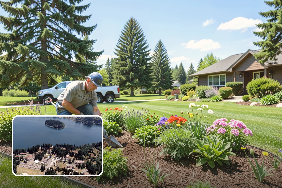 Lawn Rolling in Lakewood, Pierce County, WA - Levels frost heaves and mole mounds for a smooth surface
