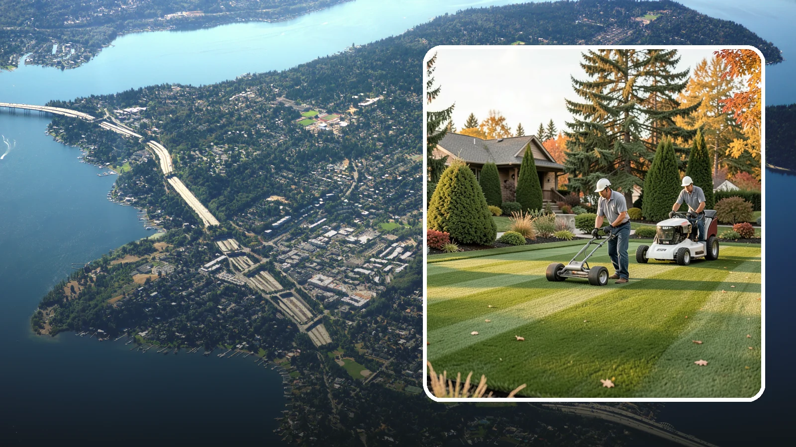 Lawn Rolling in Mercer Island, King County, WA - Smooth out frost heaves, mole mounds, and minor bumps by rolling your lawn to a level, even surface.