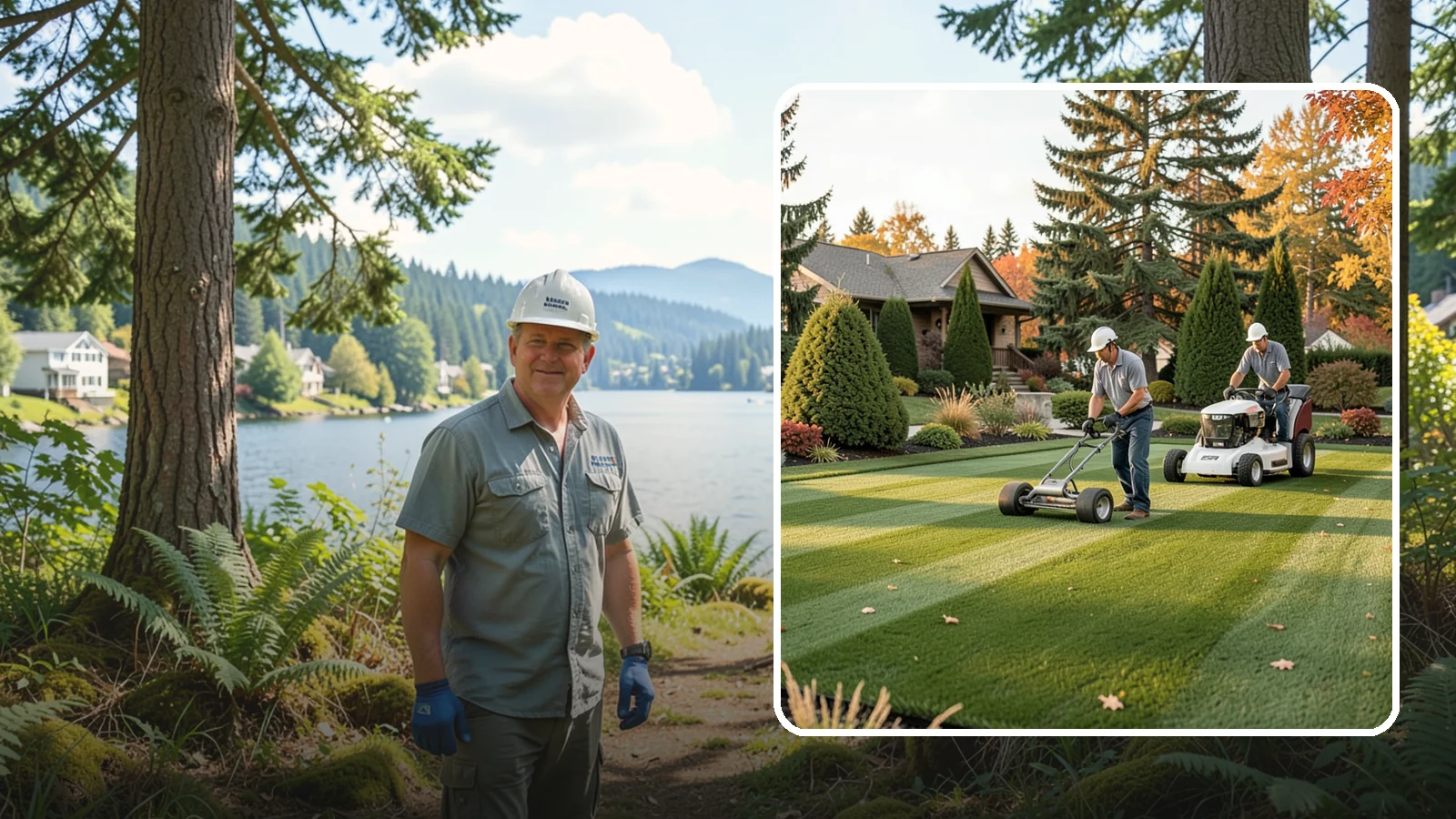 Lawn Rolling in Milton, King County, WA - Smooth out frost heaves, mole mounds, and minor bumps by rolling your lawn to a level, even surface.