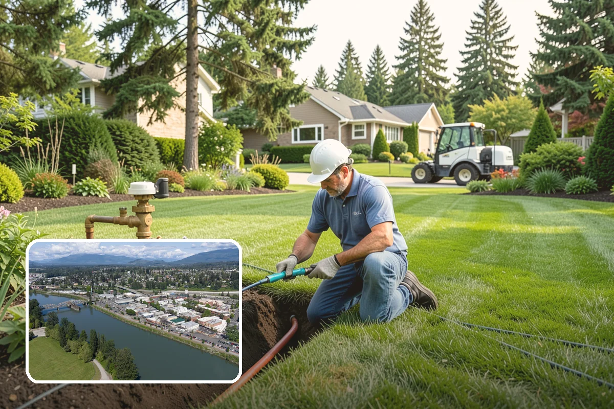 Lawn Rolling in Mount Vernon, Skagit County, WA - Levels frost heaves and mole mounds for a smooth surface