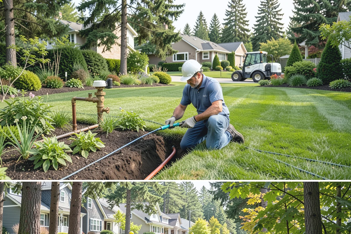 Lawn Rolling in Normandy Park, King County, WA - Early spring is the ideal time to roll a Northwest lawn, once winter frost heaving has settled and the soil is moist but firm.