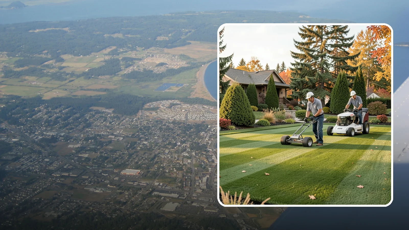 Lawn Rolling in Oak Harbor, Island County, WA - Smooth out frost heaves, mole mounds, and minor bumps by rolling your lawn to a level, even surface.