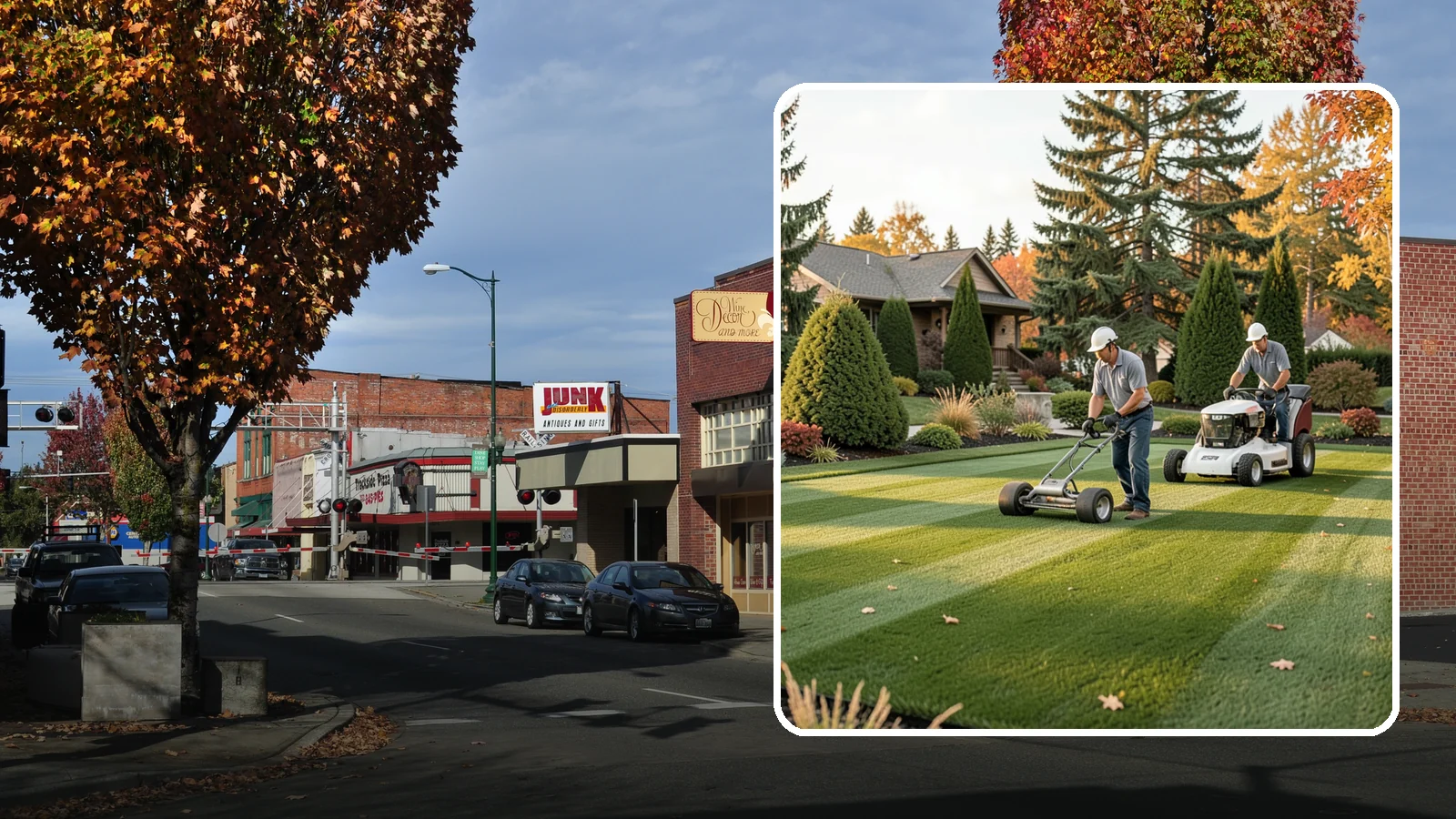 Lawn Rolling in Puyallup, Pierce County, WA - Smooth out frost heaves, mole mounds, and minor bumps by rolling your lawn to a level, even surface.