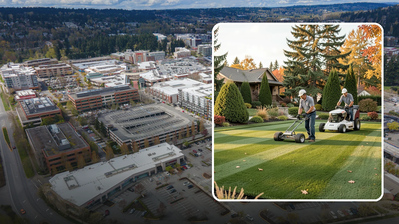 Lawn Rolling in Redmond, King County, WA - Smooth out frost heaves, mole mounds, and minor bumps by rolling your lawn to a level, even surface.
