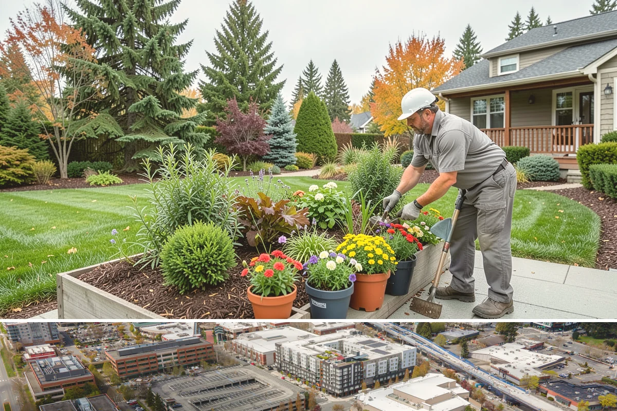 Lawn Rolling in Redmond, King County, WA - Early spring is the ideal time to roll a Northwest lawn, once winter frost heaving has settled and the soil is moist but firm.