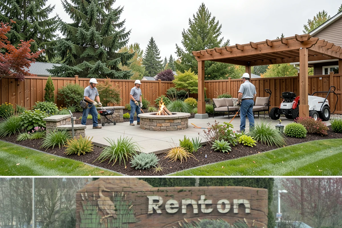 Lawn Rolling in Renton, King County, WA - Early spring is the ideal time to roll a Northwest lawn, once winter frost heaving has settled and the soil is moist but firm.