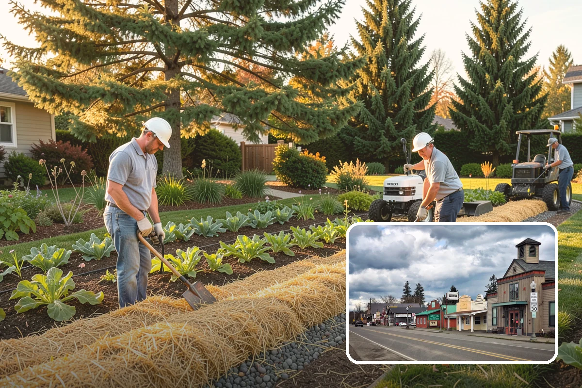 Lawn Rolling in Roy, Pierce County, WA - Levels frost heaves and mole mounds for a smooth surface