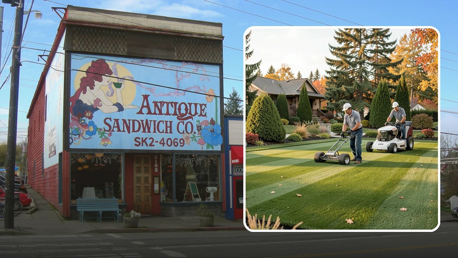 Lawn Rolling in Ruston, Pierce County, WA - Smooth out frost heaves, mole mounds, and minor bumps by rolling your lawn to a level, even surface.