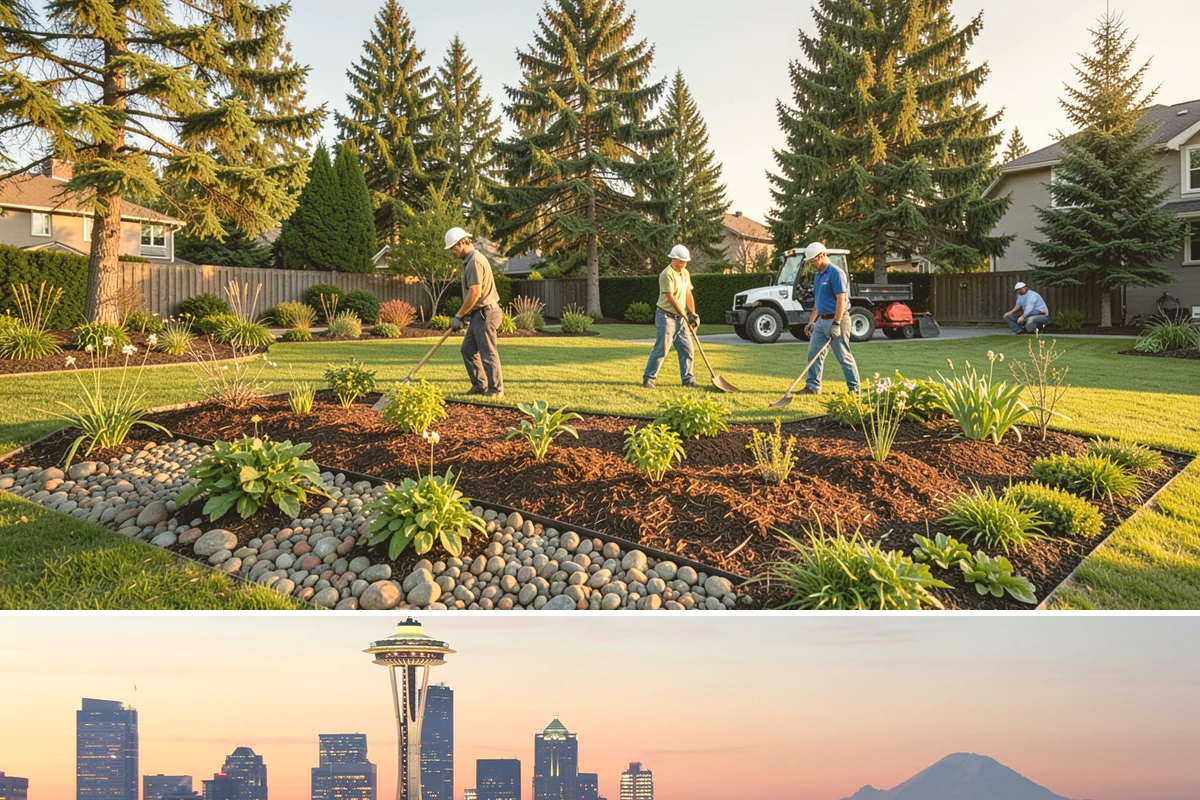 Lawn Rolling in Seattle, King County, WA - Early spring is the ideal time to roll a Northwest lawn, once winter frost heaving has settled and the soil is moist but firm.