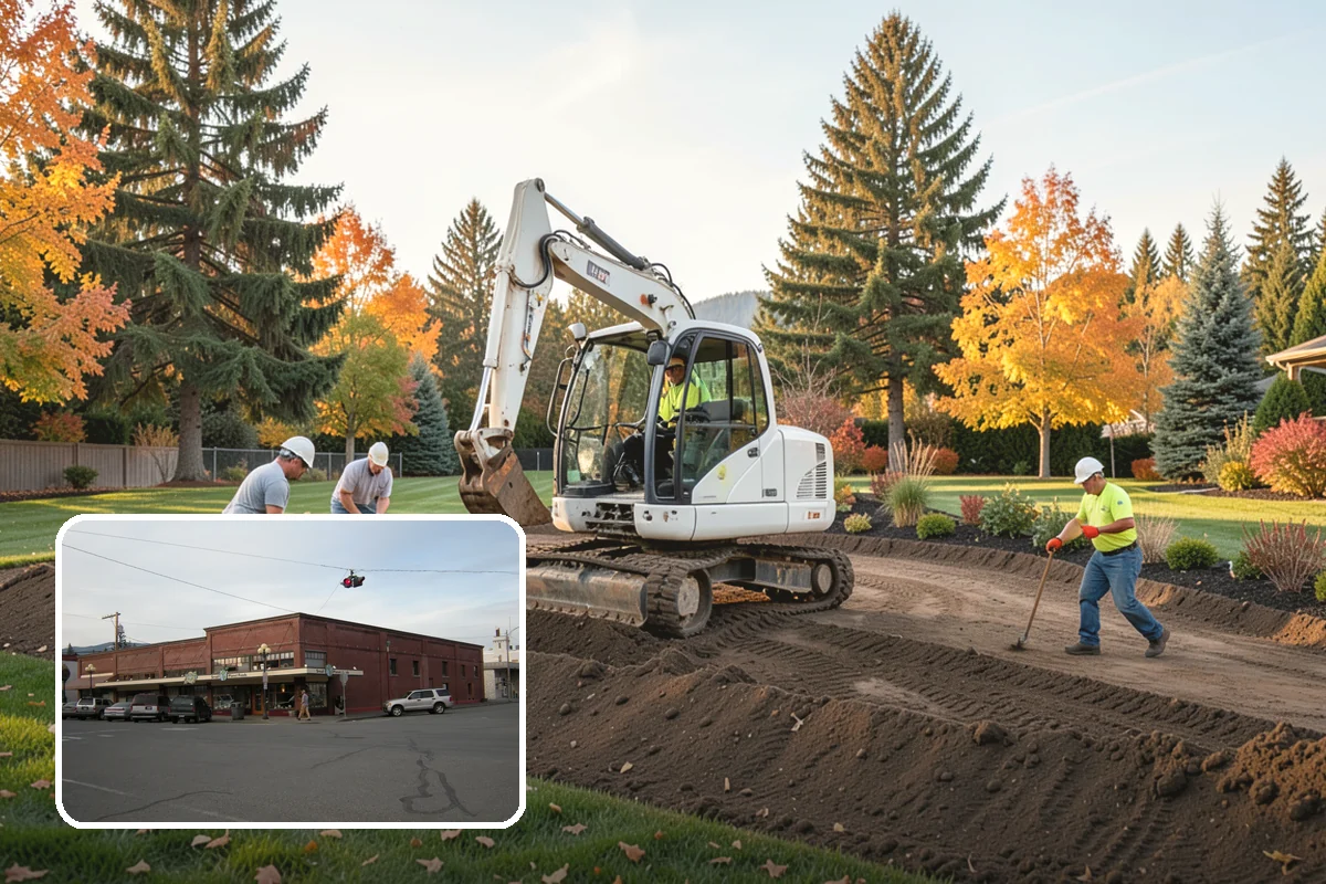 Lawn Rolling in Sedro-Woolley, Skagit County, WA - Levels frost heaves and mole mounds for a smooth surface