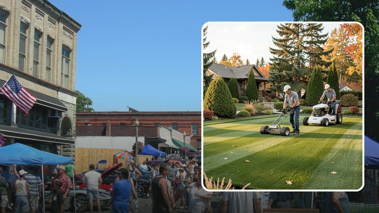 Lawn Rolling in Snohomish, Snohomish County, WA - Smooth out frost heaves, mole mounds, and minor bumps by rolling your lawn to a level, even surface.