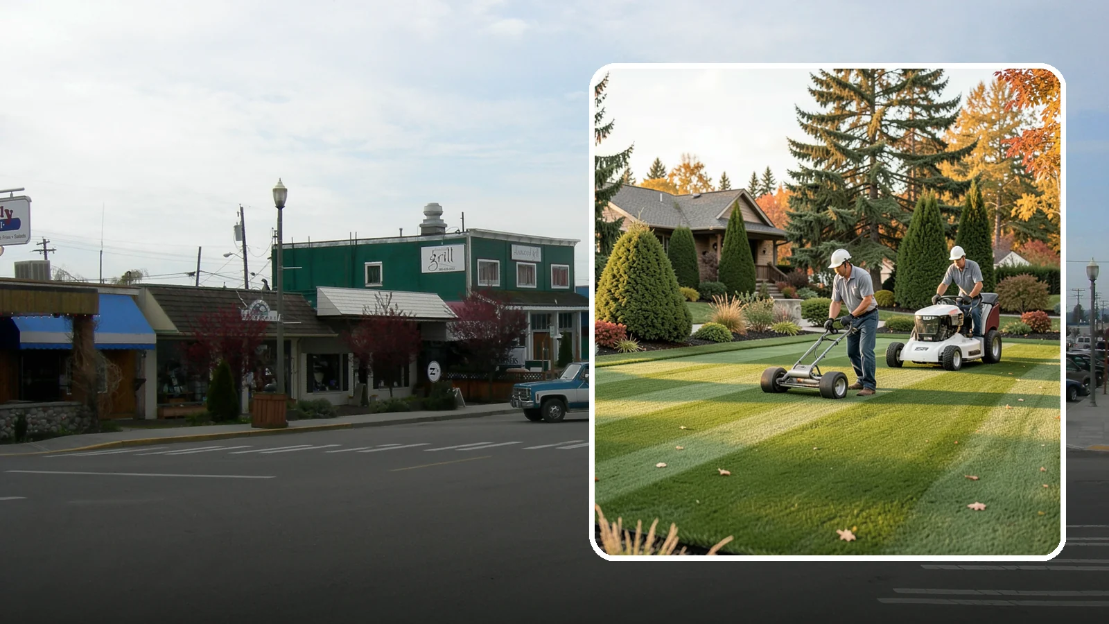 Lawn Rolling in Stanwood, Snohomish County, WA - Smooth out frost heaves, mole mounds, and minor bumps by rolling your lawn to a level, even surface.