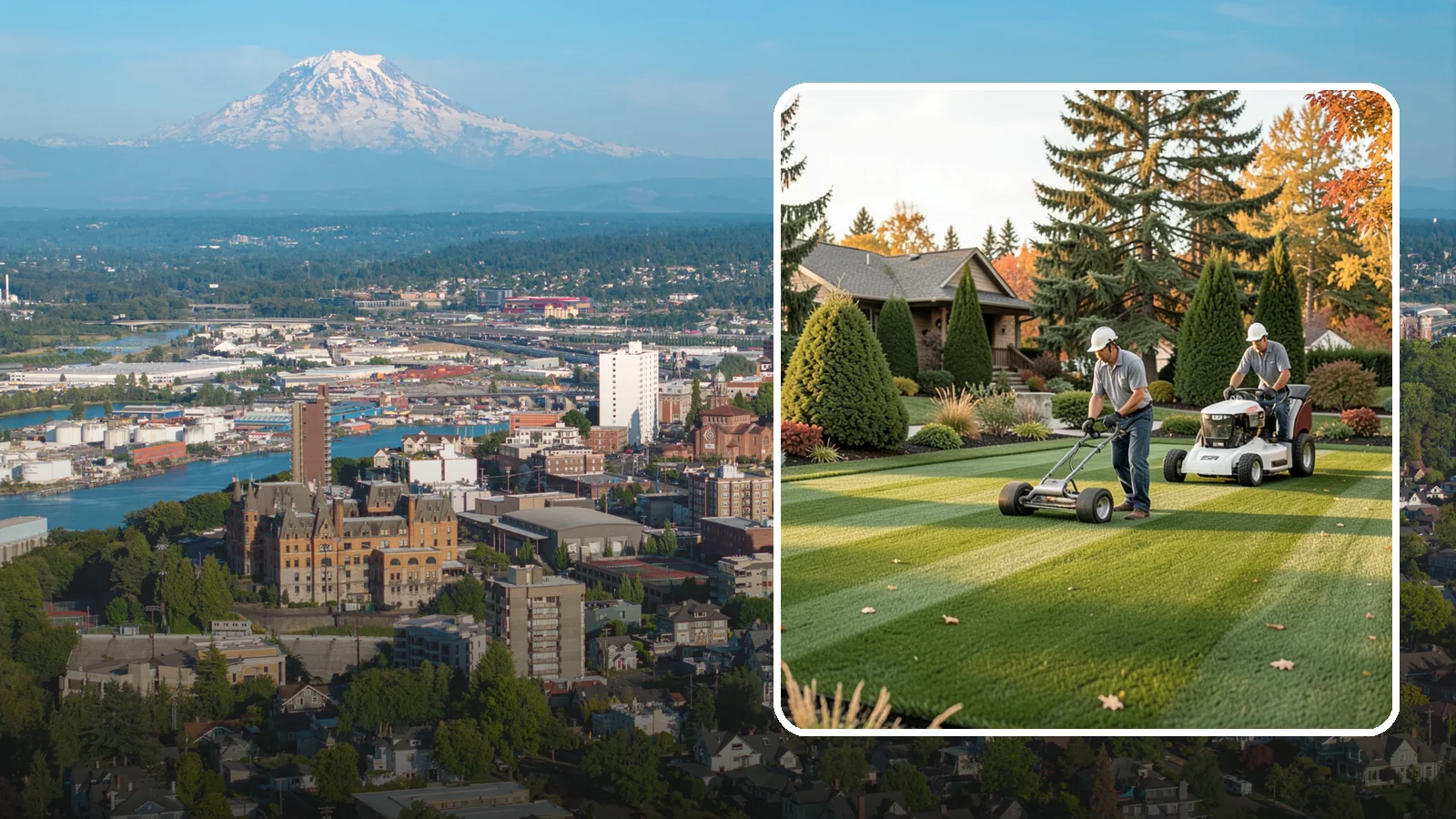 Lawn Rolling in Tacoma, Pierce County, WA - Smooth out frost heaves, mole mounds, and minor bumps by rolling your lawn to a level, even surface.