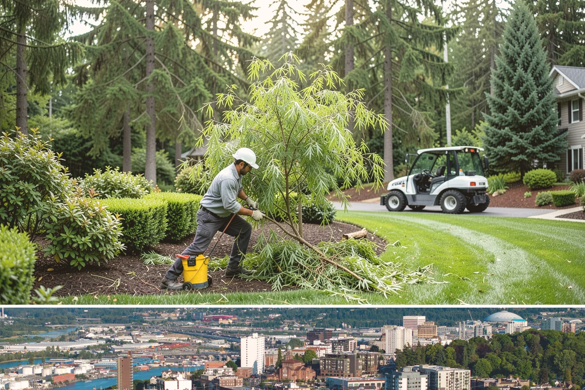Lawn Rolling in Tacoma, Pierce County, WA - Early spring is the ideal time to roll a Northwest lawn, once winter frost heaving has settled and the soil is moist but firm.