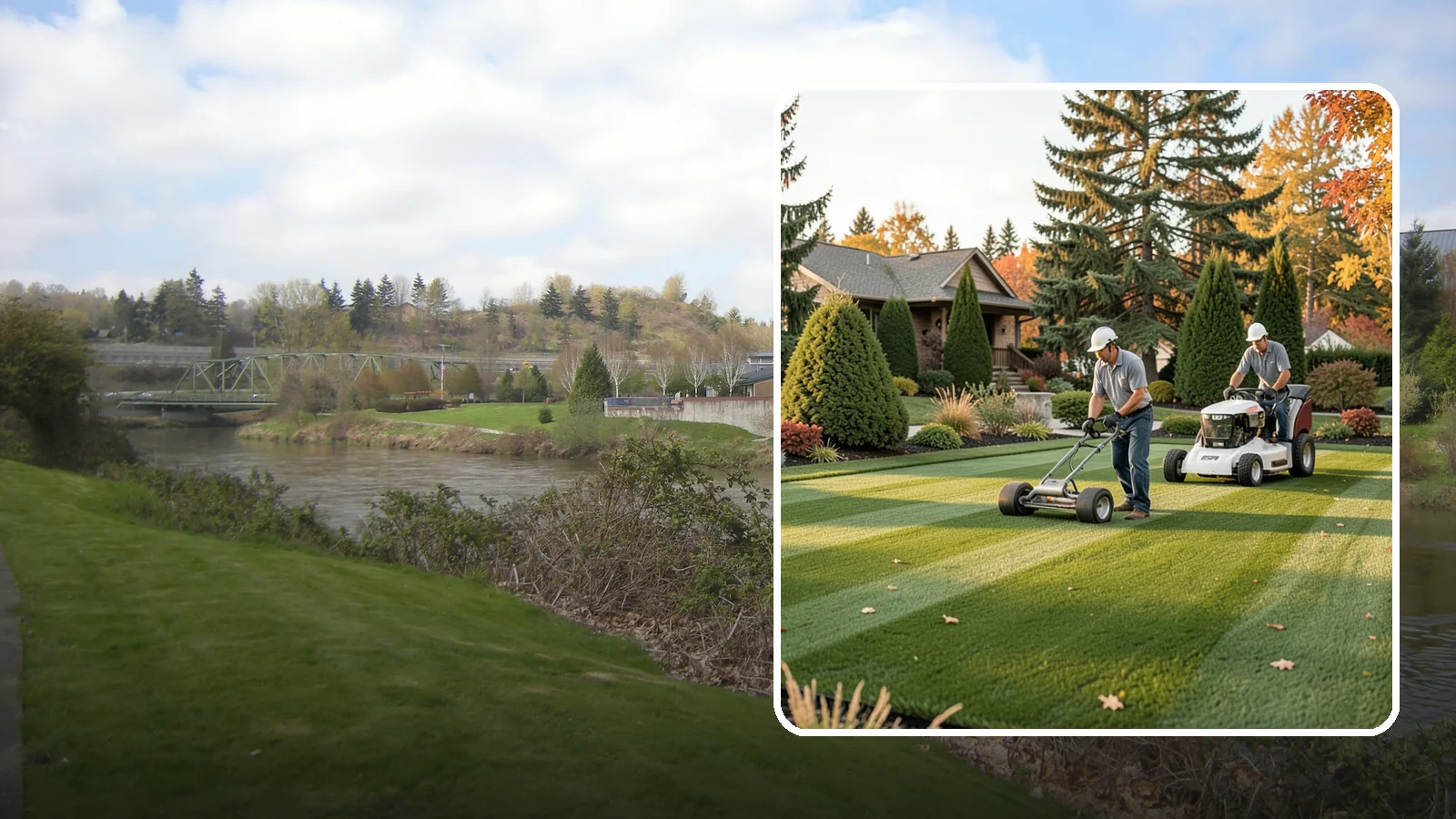 Lawn Rolling in Tukwila, King County, WA - Smooth out frost heaves, mole mounds, and minor bumps by rolling your lawn to a level, even surface.