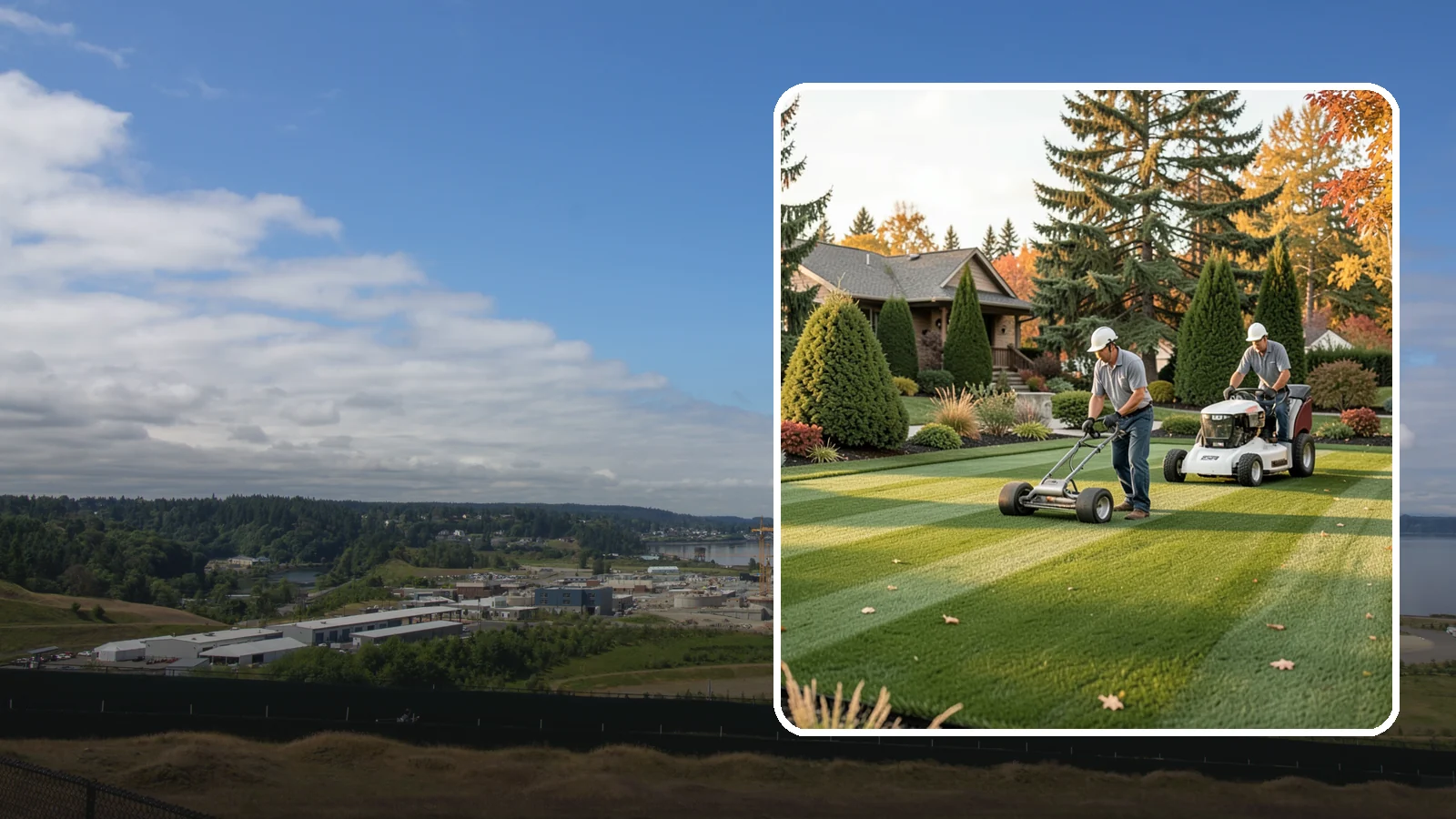Lawn Rolling in University Place, Pierce County, WA - Smooth out frost heaves, mole mounds, and minor bumps by rolling your lawn to a level, even surface.