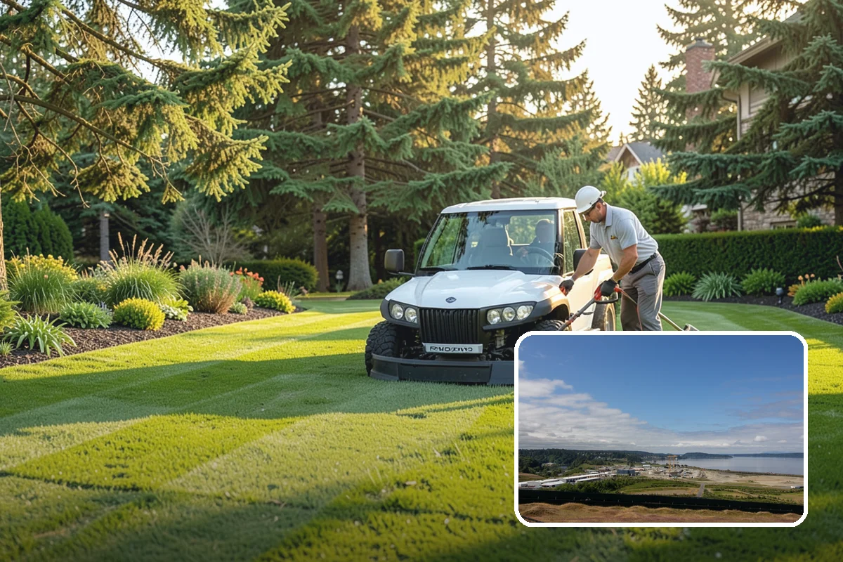 Lawn Rolling in University Place, Pierce County, WA - Levels frost heaves and mole mounds for a smooth surface