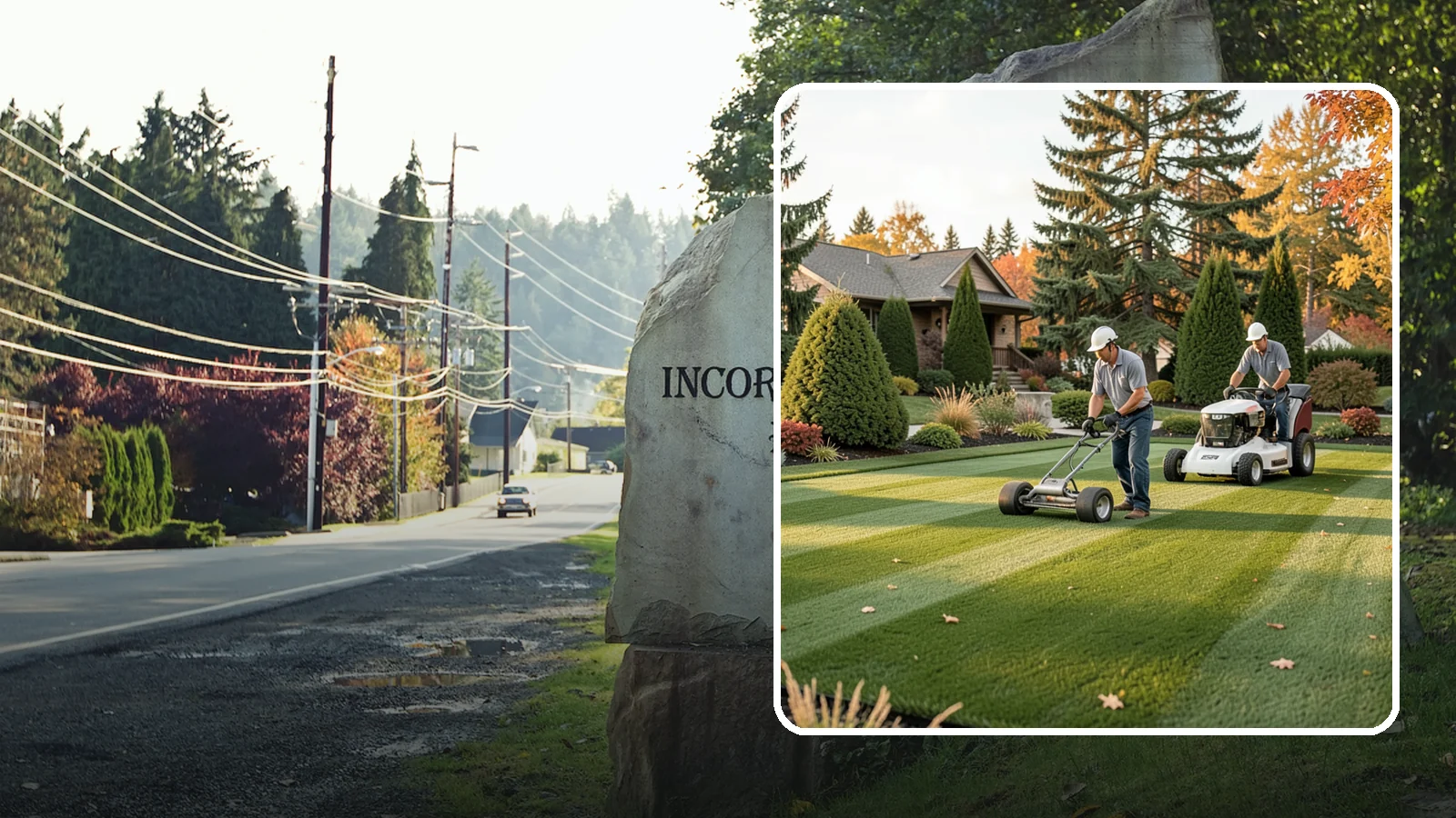 Lawn Rolling in Wilkeson, Pierce County, WA - Smooth out frost heaves, mole mounds, and minor bumps by rolling your lawn to a level, even surface.