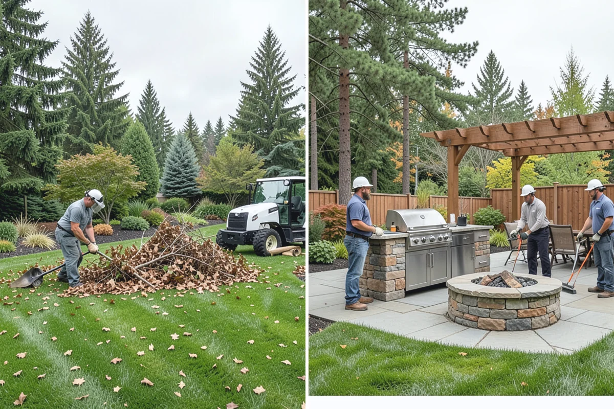 Lawn Seeding in Auburn, King County, WA - Clear debris and kill existing weeds
