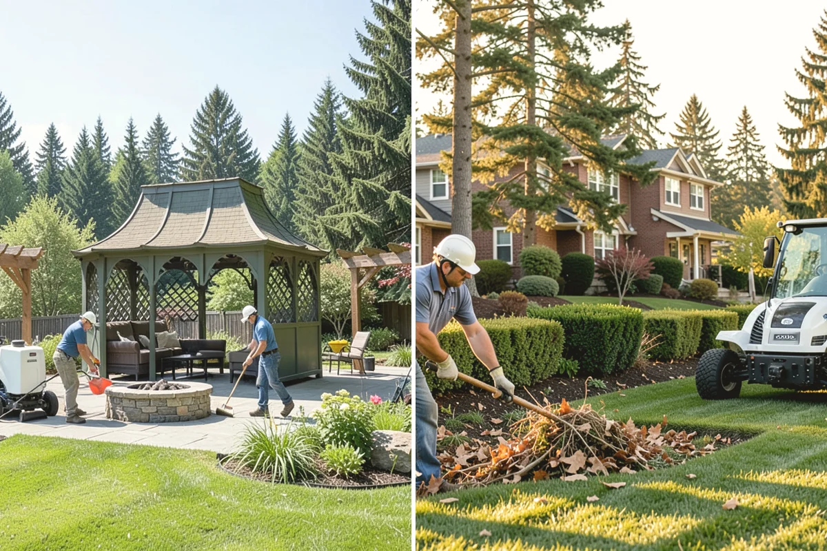 Lawn Seeding in Burien, King County, WA - Clear debris and kill existing weeds