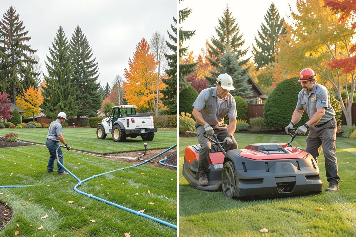Lawn Seeding in Burlington, Skagit County, WA - Clear debris and kill existing weeds