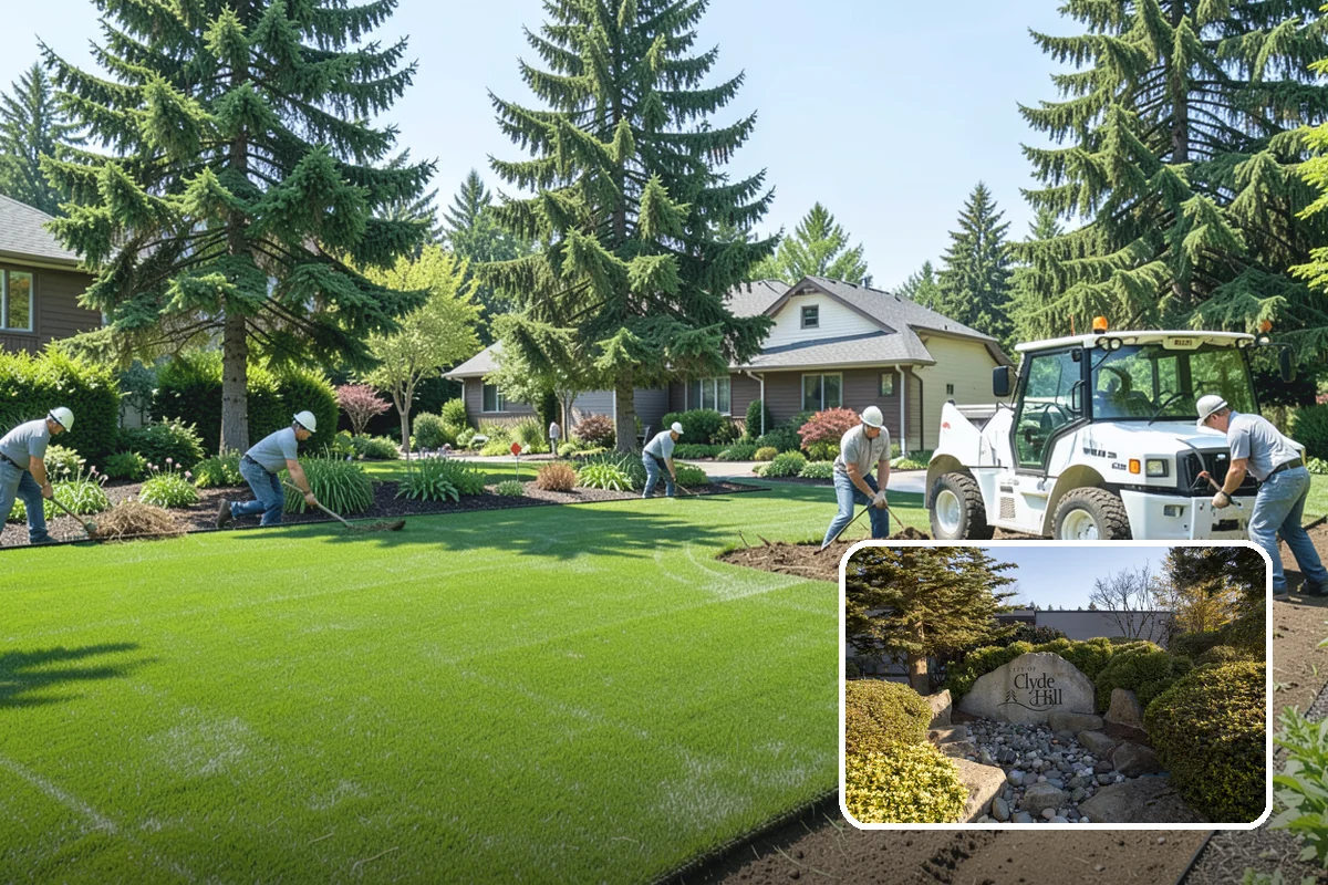 Lawn Seeding in Clyde Hill, King County, WA - Lowest-cost way to establish a new lawn