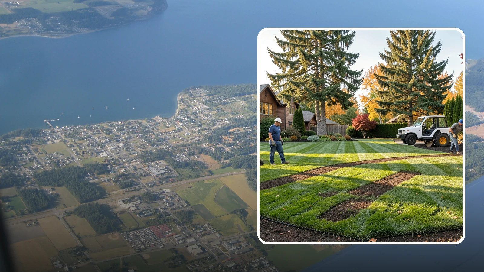 Lawn Seeding in Coupeville, Island County, WA - New lawn establishment from quality grass seed matched to your soil, sun, and Pacific Northwest climate.