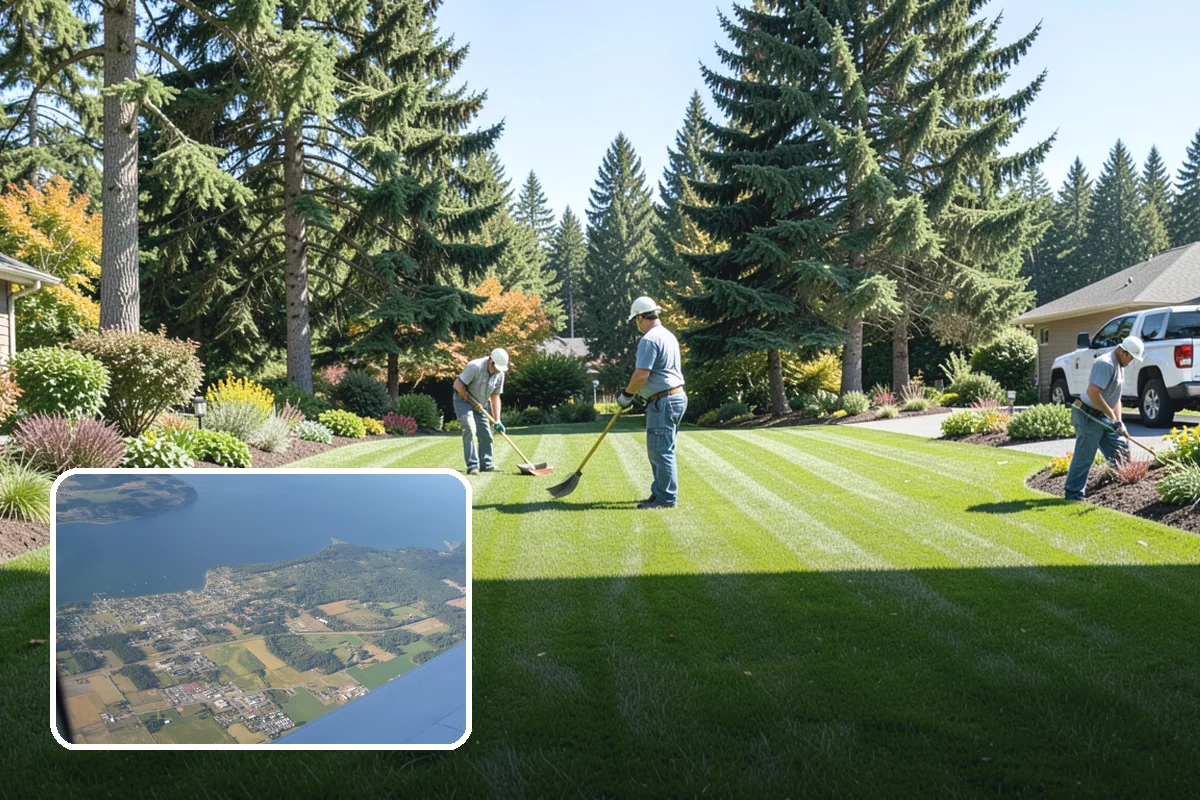 Lawn Seeding in Coupeville, Island County, WA - Lowest-cost way to establish a new lawn