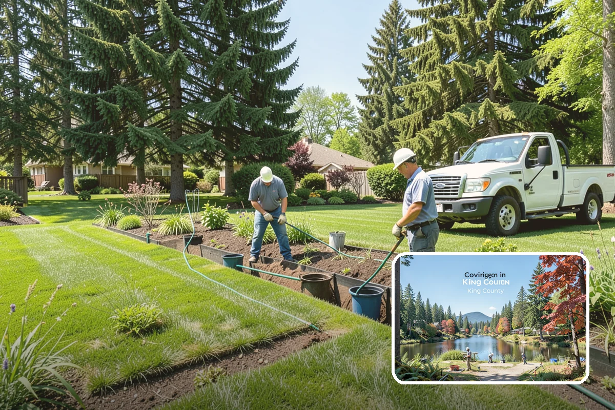 Lawn Seeding in Covington, King County, WA - Lowest-cost way to establish a new lawn