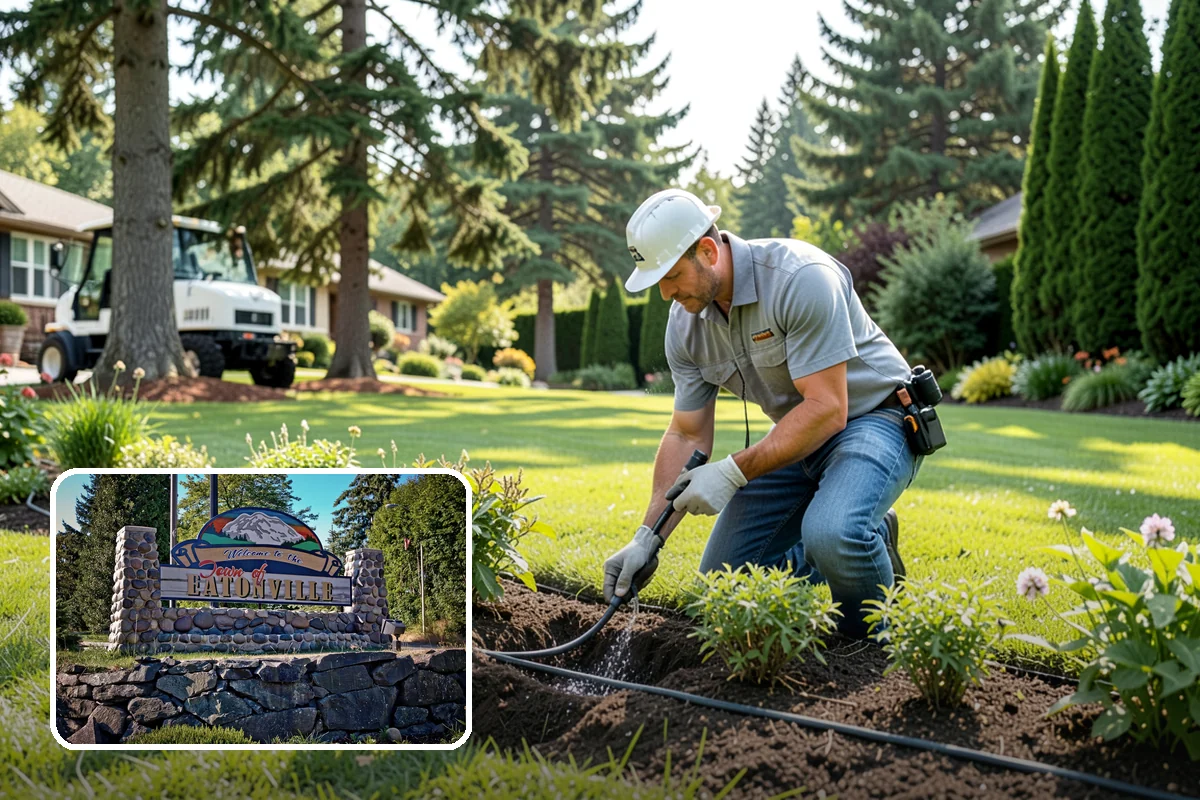 Lawn Seeding in Eatonville, Pierce County, WA - Lowest-cost way to establish a new lawn