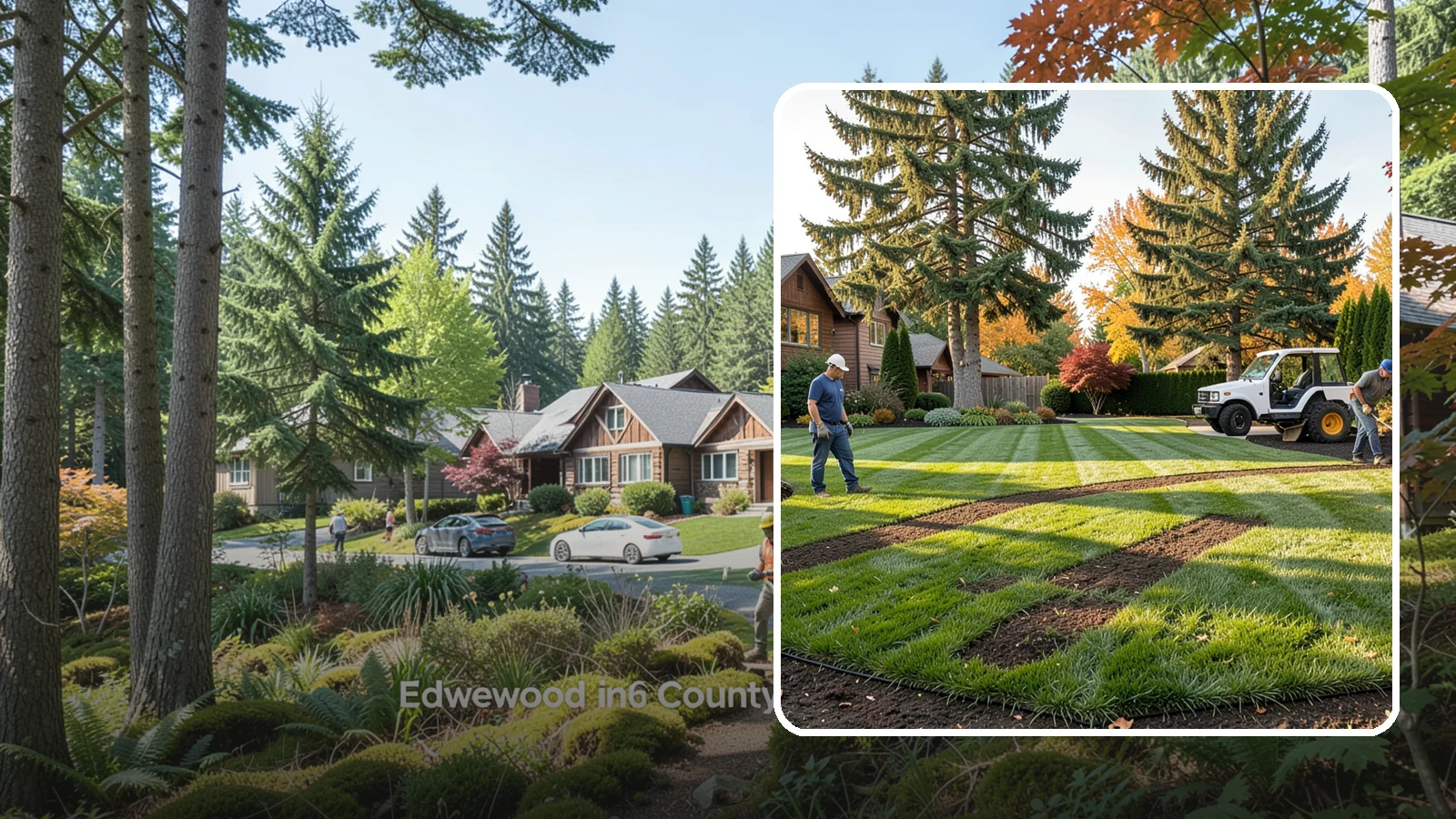 Lawn Seeding in Edgewood, Pierce County, WA - New lawn establishment from quality grass seed matched to your soil, sun, and Pacific Northwest climate.