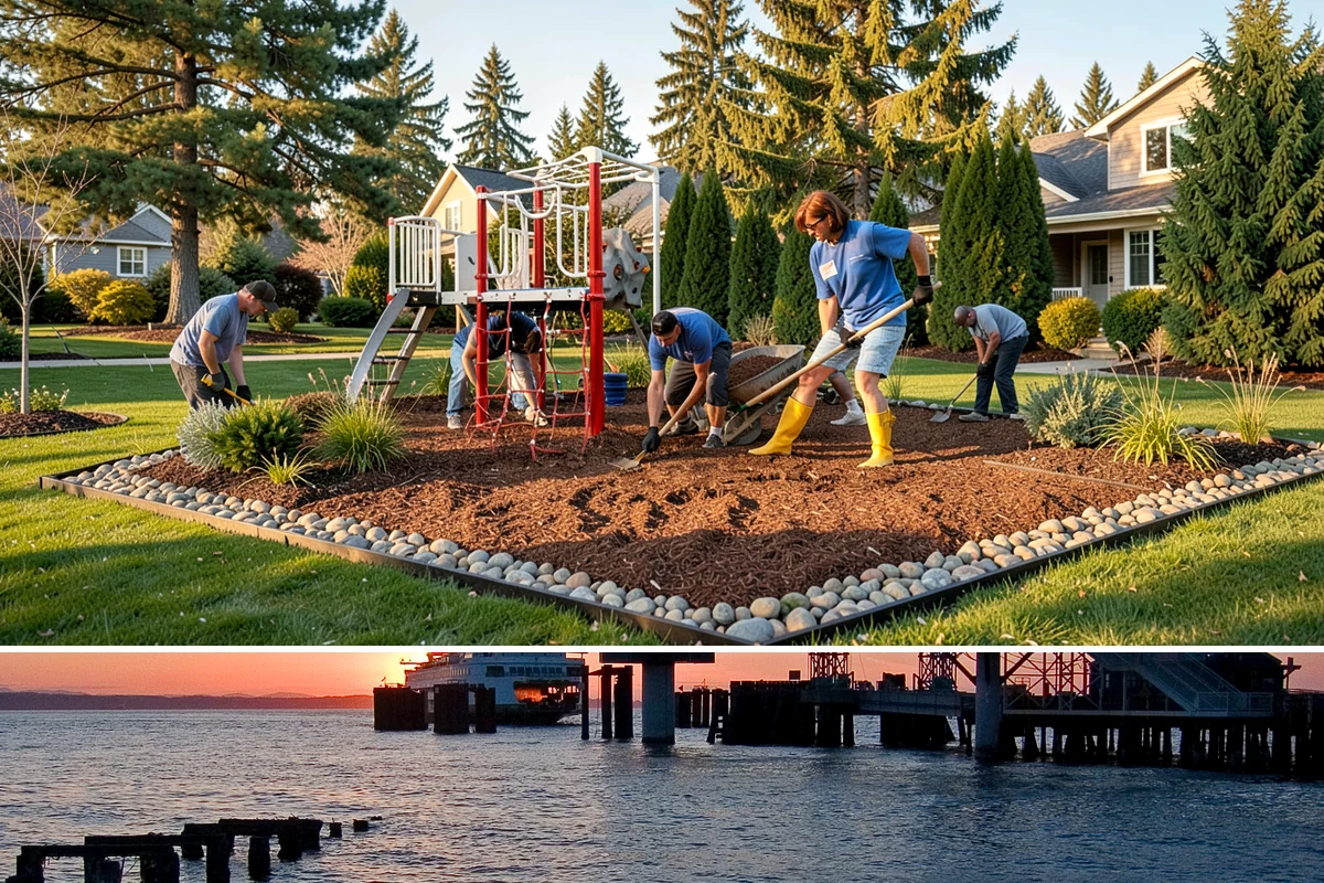 Lawn Seeding in Edmonds, Snohomish County, WA - Best sown in early fall or spring when soil is warm and moisture is reliable