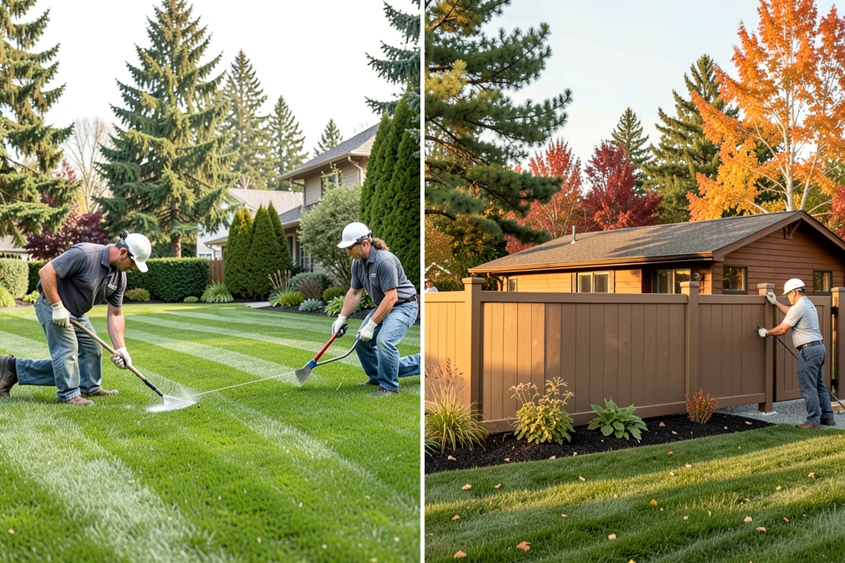 Lawn Seeding in Everett, Snohomish County, WA - Clear debris and kill existing weeds