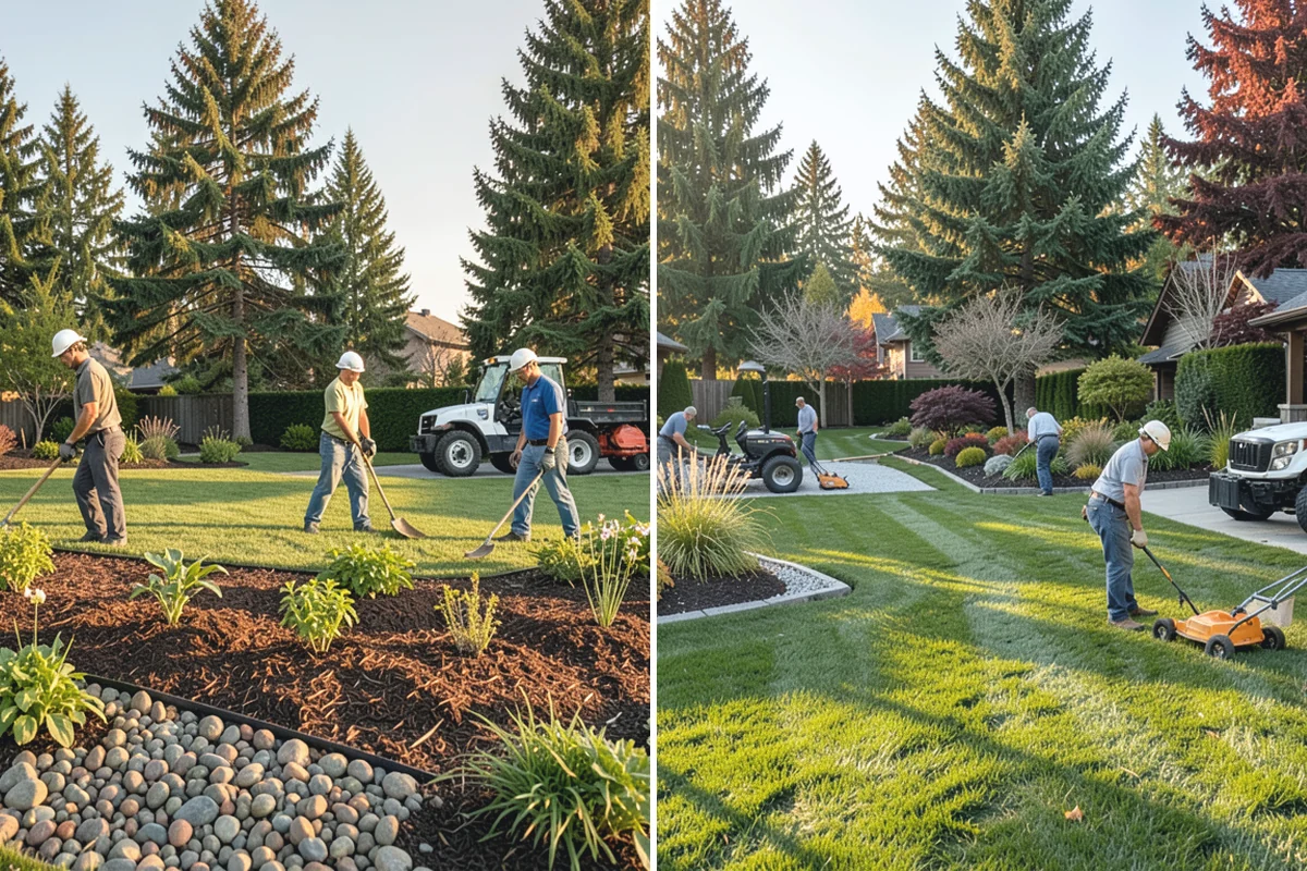 Lawn Seeding in Granite Falls, Snohomish County, WA - Clear debris and kill existing weeds