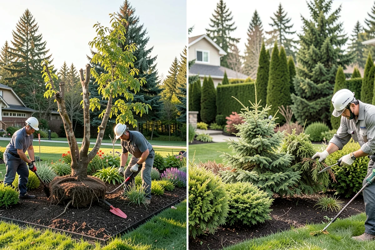 Lawn Seeding in Hunts Point, King County, WA - Clear debris and kill existing weeds