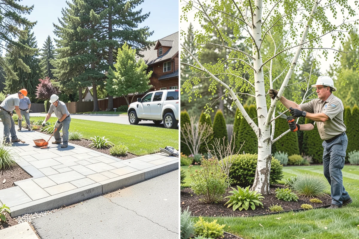 Lawn Seeding in Issaquah, King County, WA - Clear debris and kill existing weeds