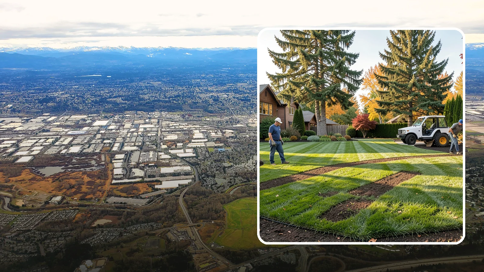 Lawn Seeding in Kent, King County, WA - New lawn establishment from quality grass seed matched to your soil, sun, and Pacific Northwest climate.